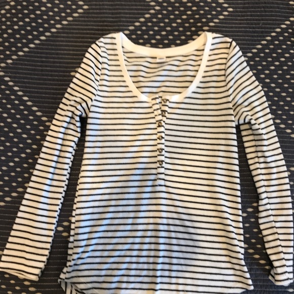 Stripped long sleeve T - Picture 2 of 4